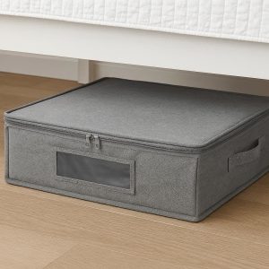 12 Foldable Fabric Under Bed Storage Bin