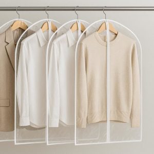 Transparent Foldable Garment Bags - Clear View Storage